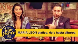 MARÍA LEÓN habla de Playa Limbo Netflix el Sargentour y más [upl. by Christoforo256]