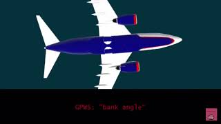 Aeroflot Flight 821  Crash Animation [upl. by Babara]