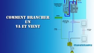 comment brancher un va et vient [upl. by Naivatco]