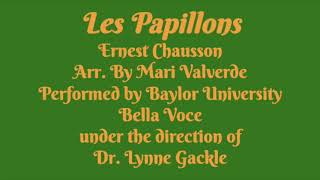 Les Papillons by Ernest Chausson Arr By Mari Valverde [upl. by Stoller398]