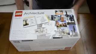 Unboxing and Review of the Lego Architecture Studio Part I [upl. by Riay]