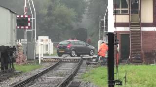 Commissioning Of Signals At Rawtenstall West Level Crossing [upl. by Aihsened]