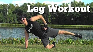 Killer Leg Workout using Bodyweight Butt amp Thigh Workout Challenge [upl. by Jedidiah]