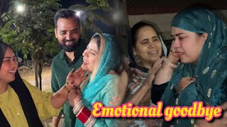 Newly married couple ke sath LAST DAY in Jamshedpur  Emotional ho gayi 😥 [upl. by Imled692]