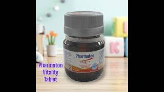 Pharmaton Vitality tablet Ne işe yarar ve özellikleri [upl. by Hazelton]