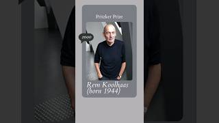 Pritzker Prize 🏆2000 2k 2000 trending subscribe architecture archgestalt Remkoolhaas archi [upl. by Ahsenyl]