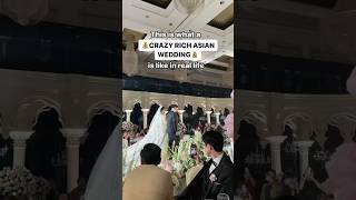 Crazy Rich Asian Wedding in Real Life crazyrichasian chinesewedding [upl. by Klement]