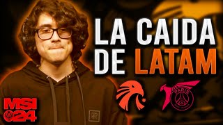 LA TRISTE DERROTA DE JOSEDEODO Y ESTRAL ☹️  ESTRAL vs PSG TALON  MSI 2024 [upl. by Gorden]