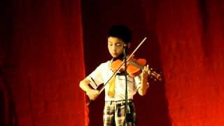 童話小提琴鋼琴 演奏 Eric Violin Age10 [upl. by Adnomar409]