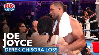 Joe Joyce Moments After Brutal Derek Chisora Loss [upl. by Laverna991]