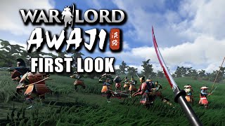 Warlord Awaji  First Look  Nanbokucho Warfare Game [upl. by Gere]