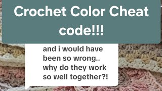 Crochet color cheat code [upl. by Suciram218]