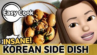 HOMEMADE Korean food side dish Seasoned Egg in soy sauce Korean food recipe Filipino style recipe [upl. by Bluma]