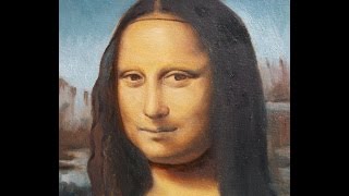 How to Paint the Upper Glaze of the Mona Lisa in Oils with Sfumato [upl. by Ihana]