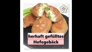 Piroschki ♦ Teigtaschen mit Ei amp Frühlingszwiebeln gesunde Variante ♦ herzhaft gefülltes Hefegebäck [upl. by Thom864]