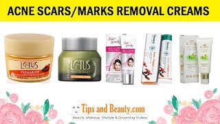 10 Best Acne Scar Removal Creams in India with prices [upl. by Akcirederf]