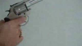 Ekol viper 45quot blank revolver Shooting [upl. by Latrice]