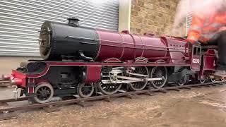 7 14” gauge LMS Princess Royal [upl. by Anaj]