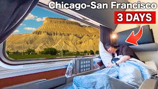 🇺🇸3 DAYS on Americas Most Scenic Sleeper Train Chicago→San Francisco  Amtrak California Zephyr [upl. by Shawn]