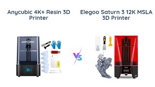 Anycubic Photon Mono 2 vs Elegoo Saturn 3  4K vs 12K MSLA 3D Printer Comparison 🌟🖨️ [upl. by Barbi]