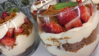 Tiramisu fraise et speculos une vraie tuerie🍓🍓🍓 [upl. by Nita]