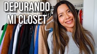 Depurando Mi Closet  Ya no quiero tener tantas cosas depuración [upl. by Orelie]