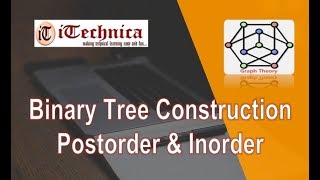 17 Construction of Binary Tree Postorder amp Inorder  Given [upl. by Nirrek]