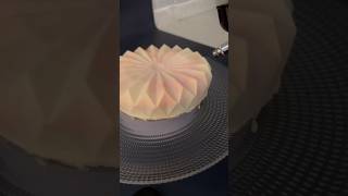 Airbrush cake painting entremet mousse [upl. by Ocsisnarf]