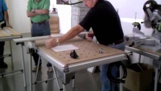 Festool MFT3 Setup Part I  Guide Rail [upl. by Dearr]