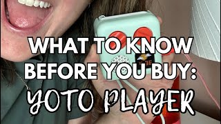 What to Know Before you Buy The Yoto Player [upl. by Myrna]