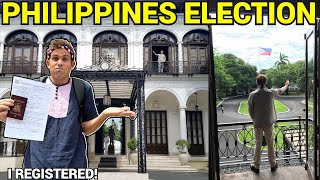 I AM VOTING In The PHILIPPINES  Filipino Citizenship Rights Manila Vlog [upl. by Coltun]