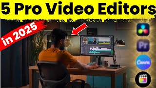 5 Best FREE Video Editing Software For PC 2025  Never Miss Out [upl. by Andra]