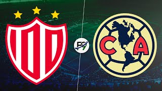 NECAXA LE PUDO SACAR UN EMPATE A AMÉRICA FEMENIL POR 1 A 1 EN VIVO POR FALSO NUEVE 🔴 [upl. by Morgan]