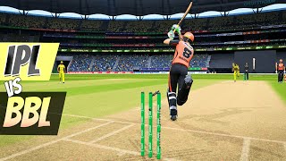 Can the BEST IPL Team Defeat The BEST BBL Team In Cricket 24 [upl. by Pride602]