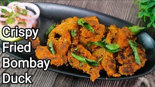 Crispy Bombil Fry  Bombil Recipe  Bombay Duck Fry  fish fry recipe  Crispy Fish Fry  Fish Fry [upl. by Eladroc]