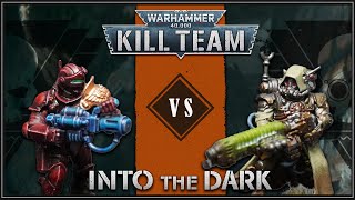 Exaction Squad vs Hunter Clade  Kill Team Into the Dark Crit Ops 2022 [upl. by Wiles]