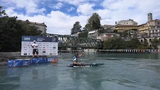 Raffaello Ivaldi  Canoe Final  2024 ICF Canoe Slalom World Cup Ivrea [upl. by Elinet]