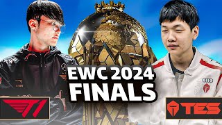 T1 vs TES  EWC 2024 Finals  ALL HIGHLIGHTS  Gilius [upl. by Yauqaj]