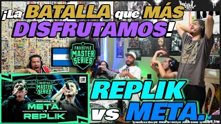 🔴COLOMBIANOS REACCIONAN a REPLIK vs META La BATALLA que MÁS DISFRUTAMOS FMS CARIBE JORNADA 3 2023 [upl. by Nesrac]