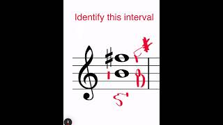 🎼 MUSIC THEORY 764 Identifying intervals music intervals musictutor musictheory tutorial [upl. by Gathard]