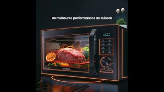 Microondes Samsung  Meilleures performances de cuisson [upl. by Ayiak541]