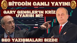 GARY GENSLERIN KRİZ UYARISI MI  SEC YAZIŞMALARI SIZDI  BİTCOİN amp ALTCOİN ANALİZLERİ  BTC [upl. by Ylrebnik]