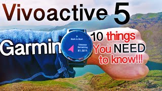 Vivoactive 5  Garmin’s BEST watch 🔥 [upl. by Anaek]