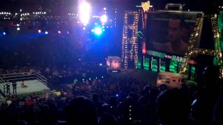 CM Punk vs John Cena Entrance MITB 071711 [upl. by Parris]