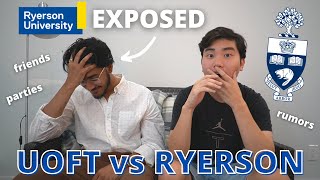 UOFT vs RYERSON  WHICH SCHOOL IS BETTER Toronto Metropolitan University  TMU [upl. by Isman]