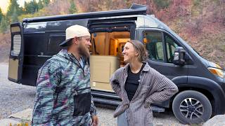 VAN TOUR  The PERFECT Luxury Campervan Conversion for Full Time Living  2024 Ram Promaster [upl. by Karyn]