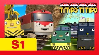 Titipo S1 full episodes Compilation l EP 713 77 mins l Train shows for kids l Titipo TItipo [upl. by Halland]