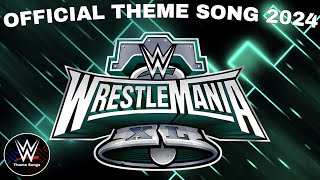 WWE Wrestlemania 40 Official Theme Song  quotGasolinequot [upl. by Osugi765]