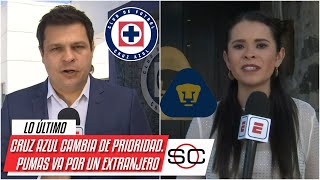 FUTBOL ESTUFA Cruz Azul ya no quiere a Alexis Vega Pumas UNAM busca un delantero más  SportsCenter [upl. by Aisatana]