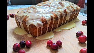 Cranberry Orange Cake  Easy Cake Recipe [upl. by Kloman]